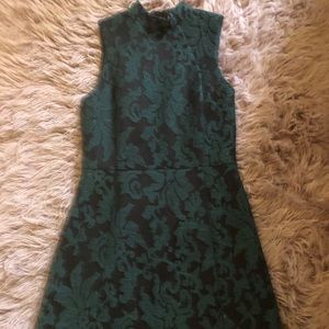 H&M Green/Black dress